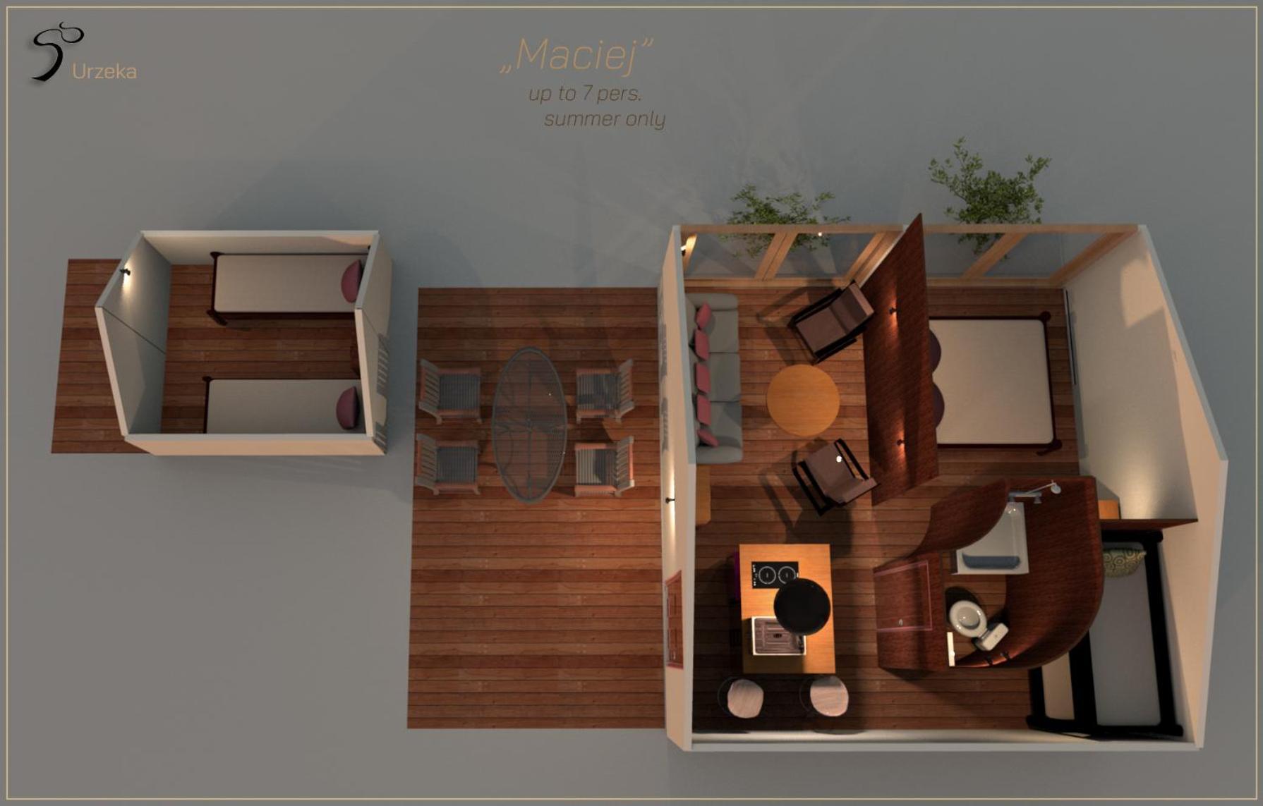 Urzeka Hotel Drzewce  Luaran gambar