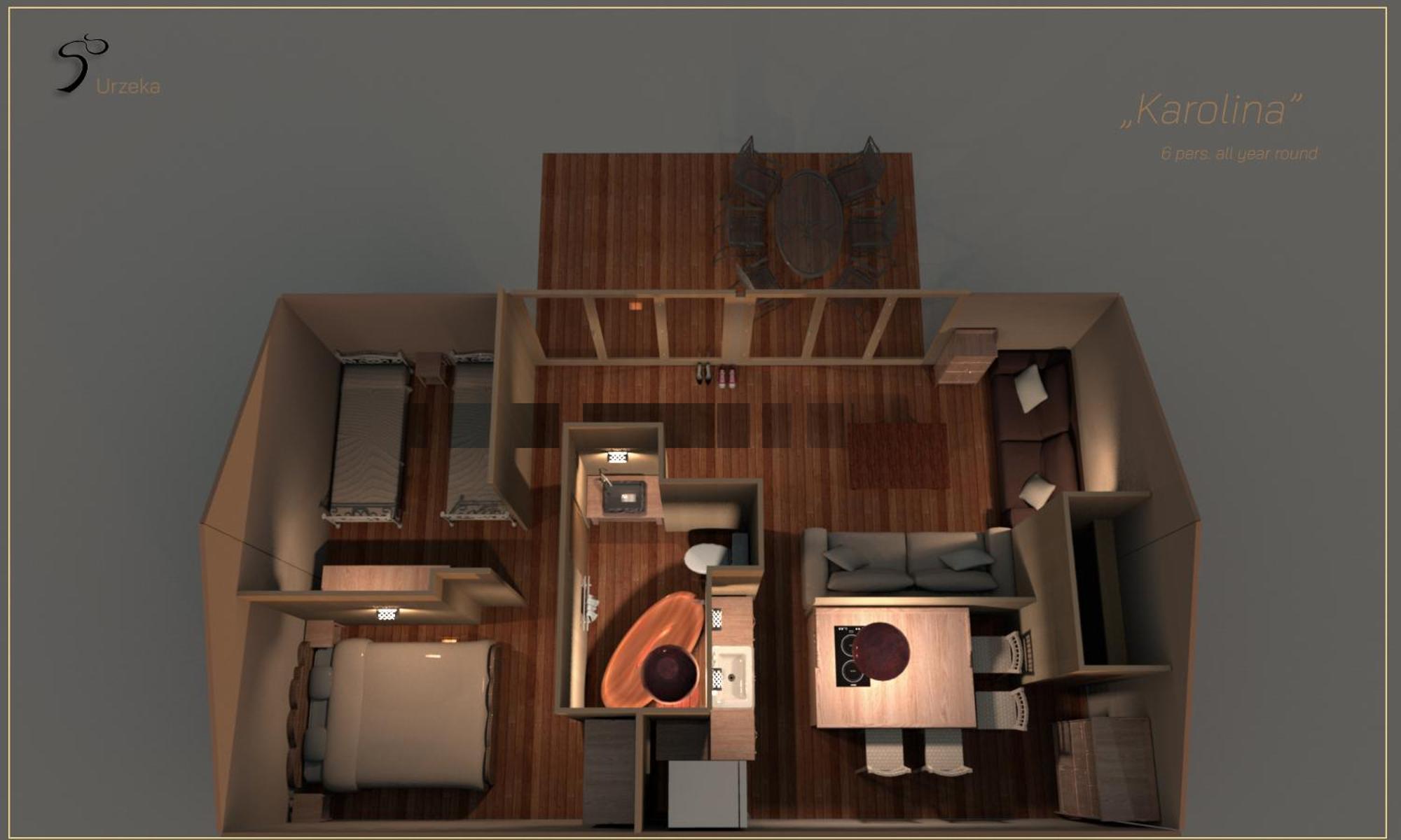 Urzeka Hotel Drzewce  Luaran gambar